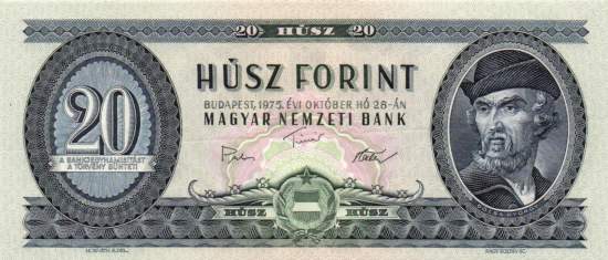 20 Forint 1975